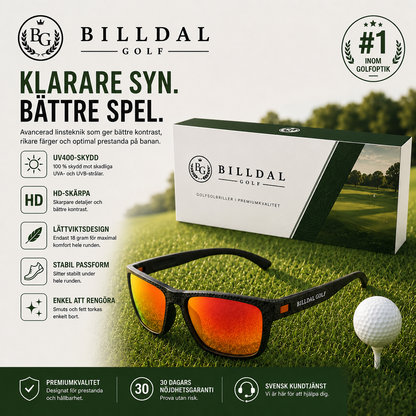 Billdal Golf™️ — Hitta golfbollen snabbare